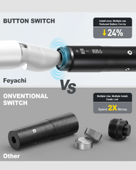 Feyachi BS60-HS 9mm Red Laser Boresighter