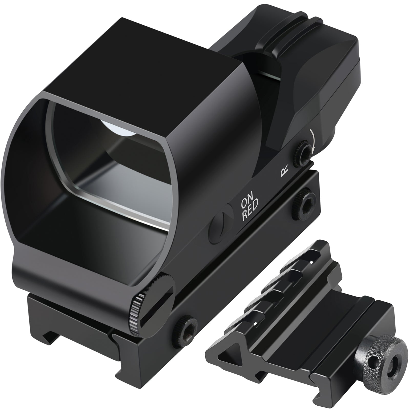 Feyachi RS-20 Red & Green Dot Sight - 4 Reticle Rail Mount