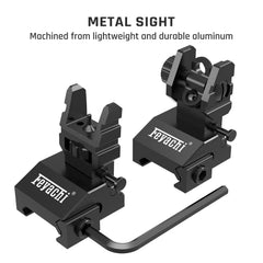 Feyachi S17 Flip Up Sights - Front/Rear Iron Sites feyachi Default Title Default Title-