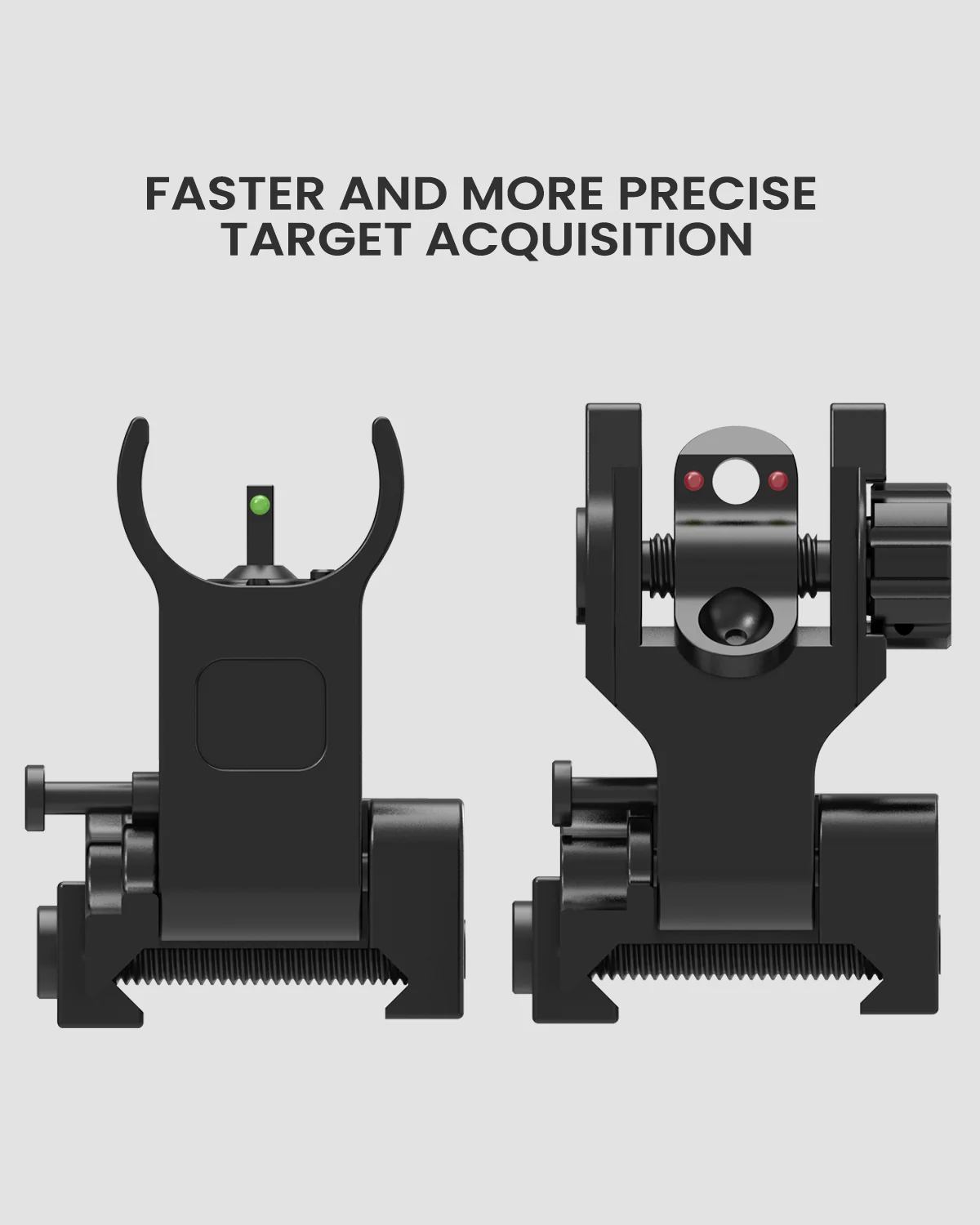 Feyachi S48 Fiber Optic Iron Sights feyachi Default Title Default Title-