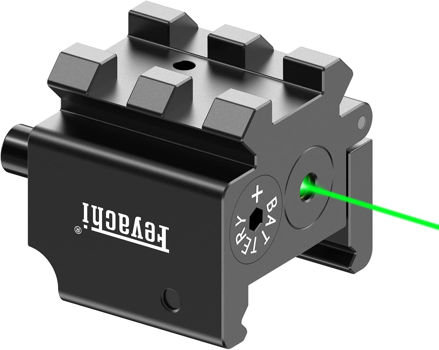 Feyachi PL-19-G Laser Weapon Light - Compact Green Laser for Pistol