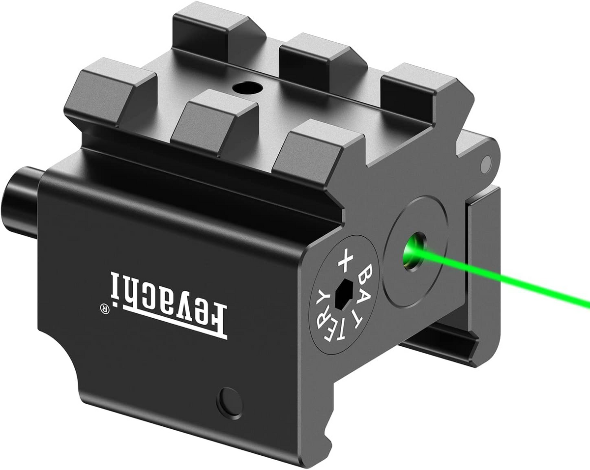 Feyachi PL-19-G Laser Weapon Light - Compact Green Laser for Pistol