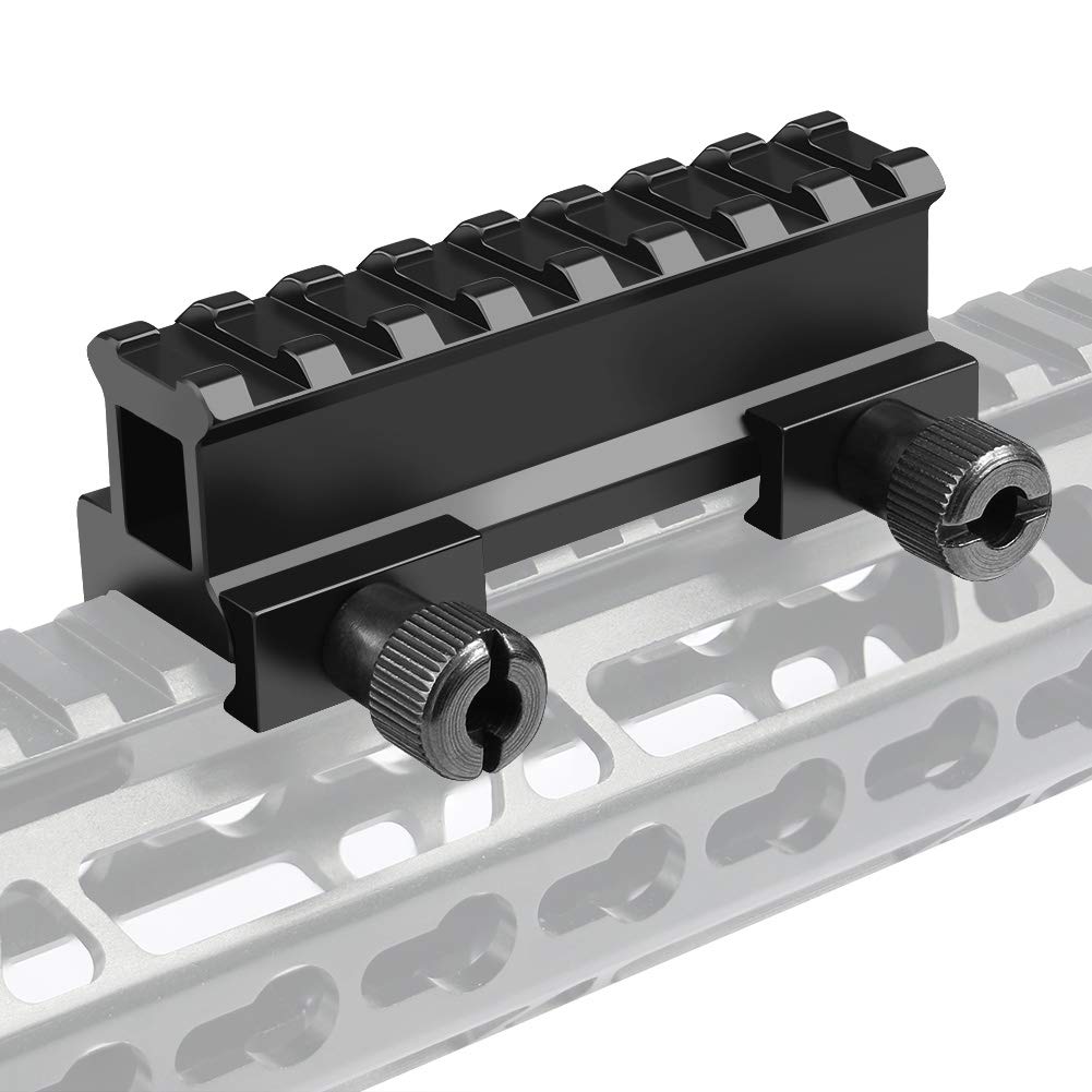 Feyachi RM62 Picatinny Riser Mount - With See Through Hole