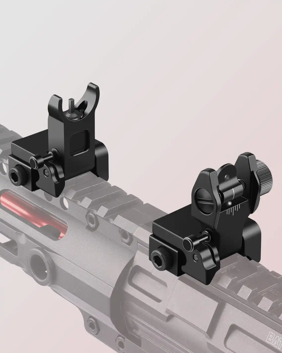 Feyachi S09 Backup Iron Sights - Flip Up Sights for Rails feyachi Default Title Default Title-